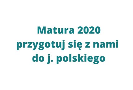 Zajęcia z j. polskiego 2020/2021