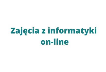 Zajęcia informatyczne 2020/2021